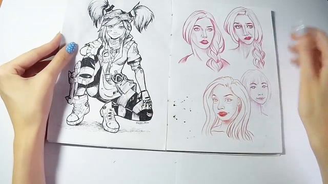 ИЮЛЬСКИЙ СКЕТЧБУК // SKETCHBOOK JULY 2016 // Обзор Скетчбука смотреть онлайн