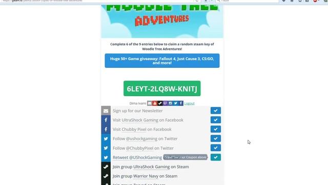 Как бесплатно получить стим ключ игры Woodle Tree Adventures+Holodrive смотреть онлайн