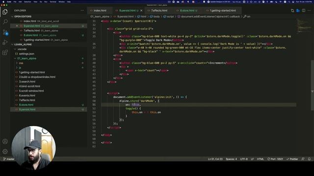 Alpine JS Persist Plugin смотреть онлайн