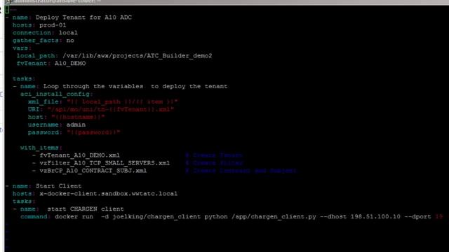Demo: Using Ansible for Cisco ACI Deployment смотреть онлайн