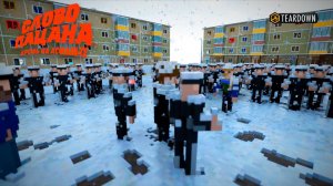 Boy's word. Blood on the asphalt but this Teardown