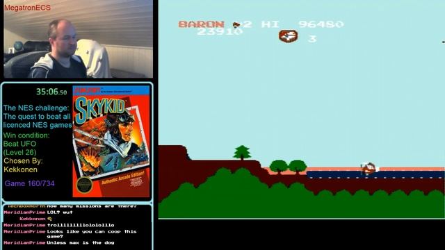 NES Challenge: Game #160: Skykid(part 1) смотреть онлайн