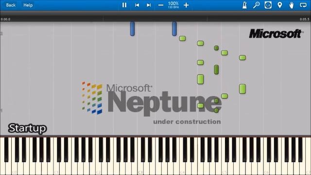 WINDOWS STARTUP AND SHUTDOWN SOUNDS IN SYNTHESIA смотреть онлайн