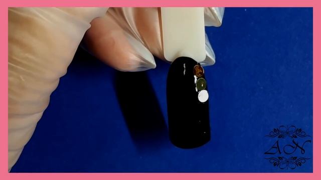 3 несложных дизайна ногтей из конфетти| Камифубуки на ногтях смотреть онлайн