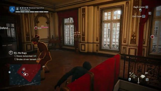 Assassin's Creed Unity - Master Assassin Stealth Kills Gameplay - PC GTX 1050Ti Showcase смотреть онлайн