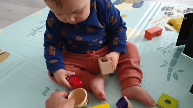 РАЗВИТИЕ РЕБЁНКА В 10 МЕСЯЦЕВ | Наш режим | Сон | игры | новые навыки | много Марка смотреть онлайн