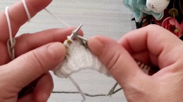 iki şiş örgüde lale (çiçek)modeli knitting crochet bebekörgüleri смотреть онлайн