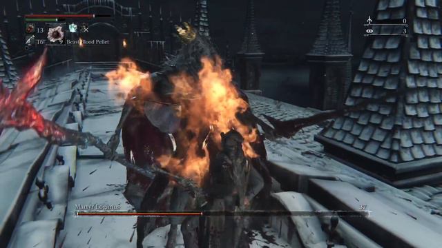 Bloodborne - Arcane Tonitrus - Boss Martyr Logarius смотреть онлайн