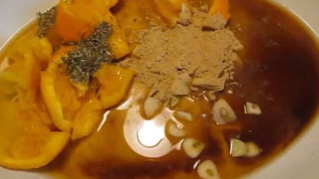 Жареная курица в апельсиново-соевом соусе Fried chicken in orange and soy sauce Eng Sub смотреть онлайн