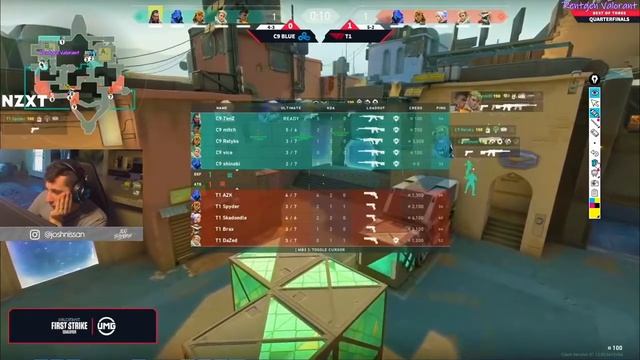 Tenz Aim Bot ? VALORANT PROS REACT TO @TenZ PLAYS смотреть онлайн