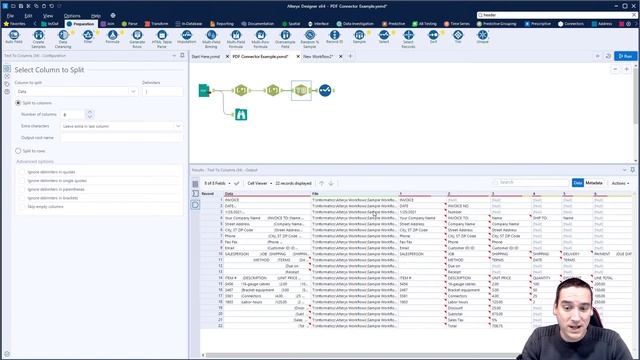 Alteryx - PDF Input Tool - Part II - Parsing смотреть онлайн