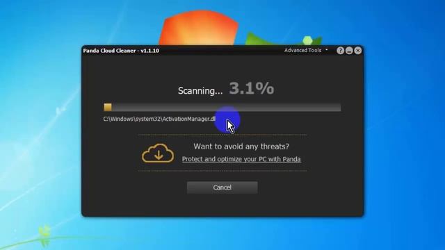 Антивирусный сканер Panda Cloud Cleaner. Проверка и удаление вирусов. Программы для ПК смотреть онлайн