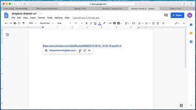 Dropbox File Sharing URL Tip смотреть онлайн