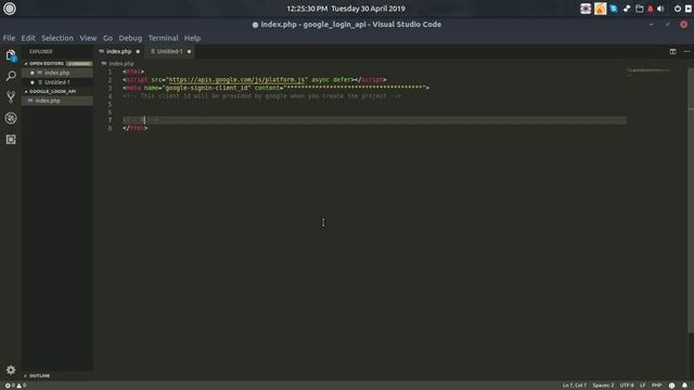 Google Sign In API | PHP | In Just 5 Minutes смотреть онлайн