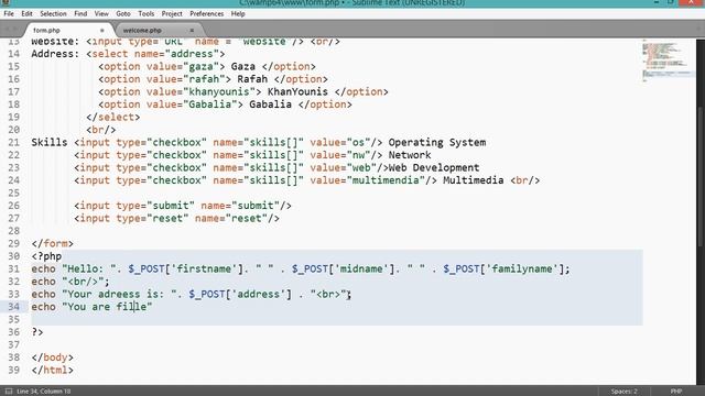[Learn PHP in Arabic] Form Methods Get and Post (2) смотреть онлайн