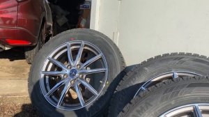 Honda Vezel смена колёс