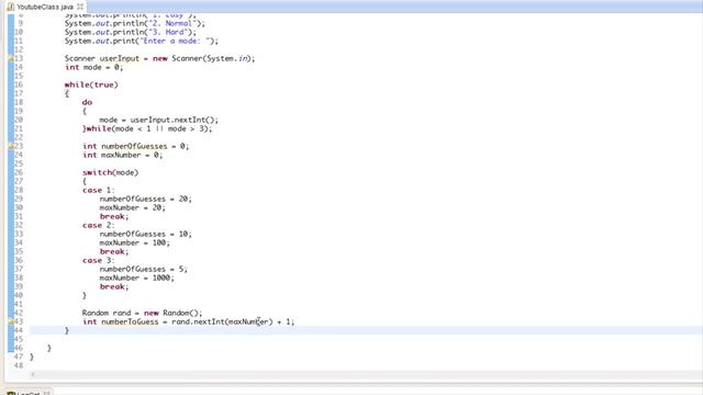 Java Made Easy Tutorial 15 - Guessing Game смотреть онлайн