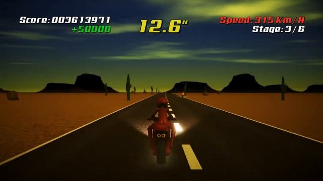 [Arcade Racing] Super Night Riders - Course 2 Gameplay смотреть онлайн