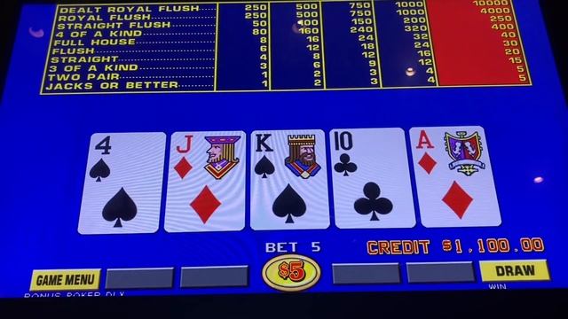 2 jackpot hand pays! High limit Bonus poker deluxe video poker! смотреть онлайн