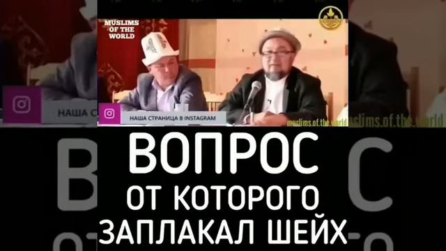 Вопрос от которого заплакал шейх смотреть онлайн