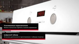Духовой шкаф Hansa BOEW67490014 с выдвижными телескопическими направляющими