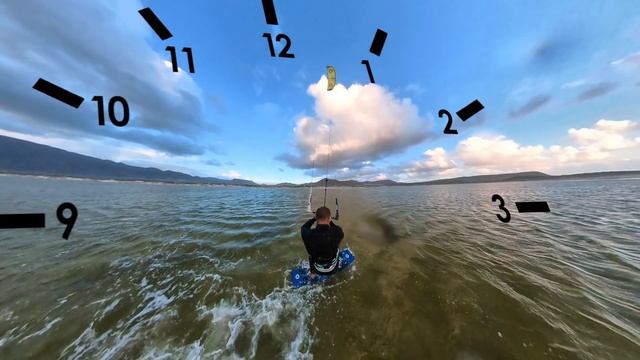 How to do a Running Start (twintip kiteboard tutorial) смотреть онлайн
