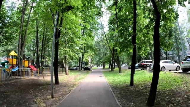 4К Прогулка. Москва. метро Беляево