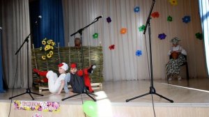 Танец "Жили у бабуси два весёлых гуся" Линовский ДК