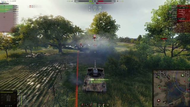 СТРЕЛЯЮЩИЙ (КУСТ) НА ЛАЙВ ОКС ПРОТИВ ВСЕЙ КОМАНДЫ В WOT смотреть онлайн