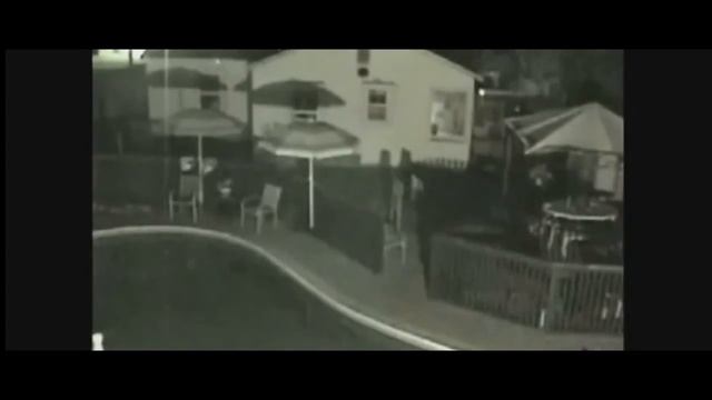 Странные существа заснятые на веб камеры охраны.