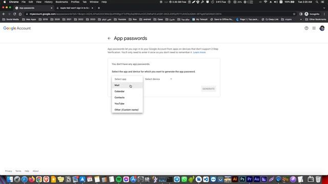 Can't open Apple Mail App | Error 400: invalid_request смотреть онлайн