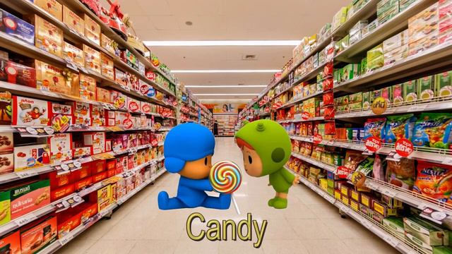 Pocoyo & Funny Toys Sharing #games #soundvariations