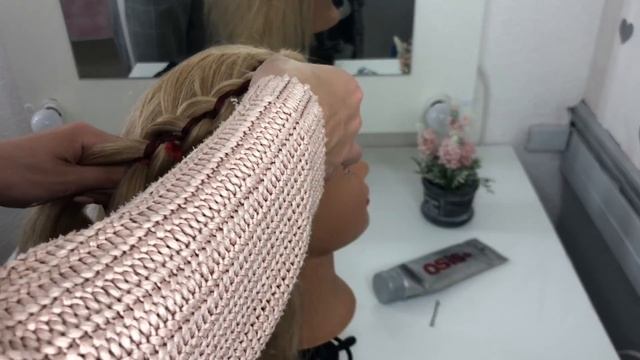 УРОКИ ПЛЕТЕНИЯ КОС || КОСА ИЗ 5 ПРЯДЕЙ С ЛЕНТОЙ НА 1 СЕНТЯБРЯ. RIBBON BRAID смотреть онлайн