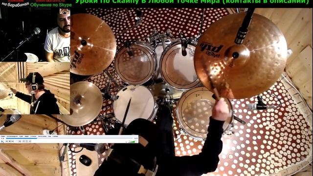 Рок Ритм с Парадидлом ● Барабанные Заполнения Брейки Сбивки ● Уроки Игры На Барабанах смотреть онлайн