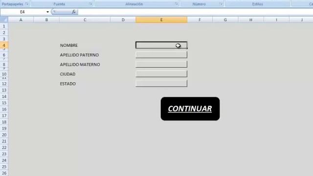 CREAR FORMULARIO EN EXCEL 2007 смотреть онлайн