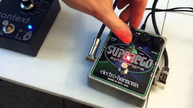 EHX Superego Guitar Lead Solo Tones RAWKS!