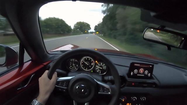 2019 Mazda MX-5 Miata RF Club - POV Sunset Drive (Binaural Audio) смотреть онлайн