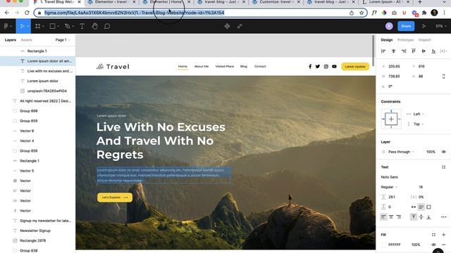 7. Home - Create Hero area using Astra and Elementor. смотреть онлайн