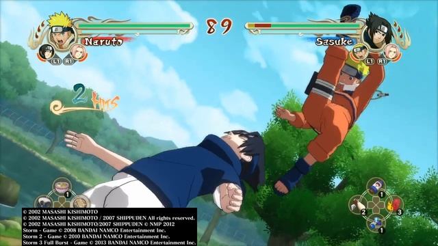 Naruto Ultimate Ninja Storm - Finish with a Downed Strike Trophy смотреть онлайн