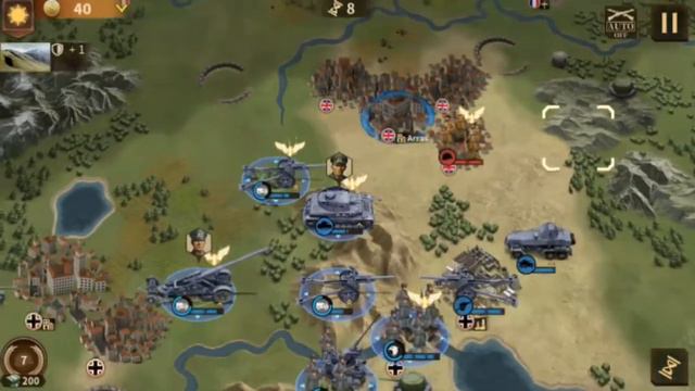 Battle of Arras (Axis Mission 7) - Glory of Generals 3 смотреть онлайн