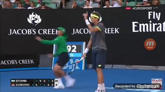 Highlights Djokovic-Istomin/Australian Open 2017