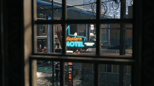 Detroit: Become Human - Ralph's Second Floor (rain on window, cars, white noise) смотреть онлайн