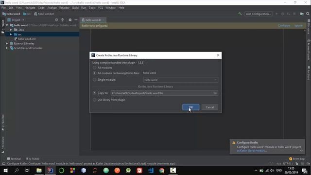 1. Belajar kotlin - Hello World смотреть онлайн