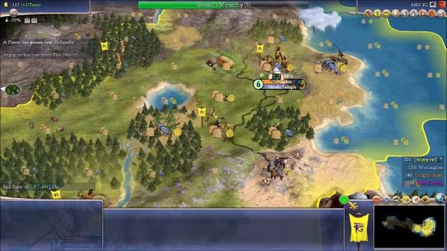 Civilization 4 Play through: Religion Win смотреть онлайн