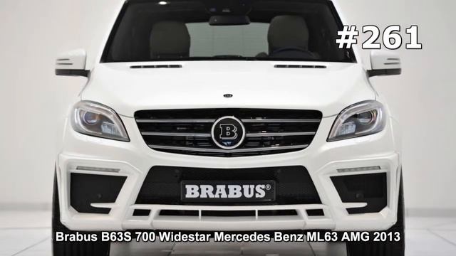 #261. Brabus B63S 700 Widestar Mercedes Benz ML63 AMG 2013 (Концепт и тюнинг)