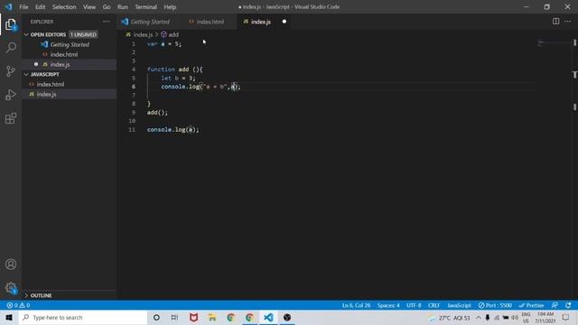 var vs let vs const JavaScript | NSCODE смотреть онлайн