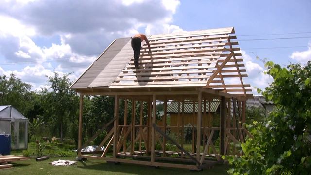 Сарай на дачном участке смотреть онлайн