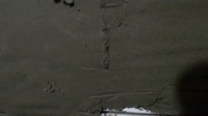 Оштукатуривание стен. (баня)