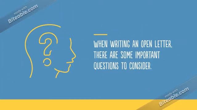 What is an Open Letter? смотреть онлайн