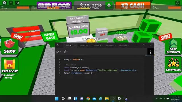 Millionaire Empire Tycoon SCRIPT INF MONEY!! | Roblox | PASTEBIN 2022 | Working смотреть онлайн